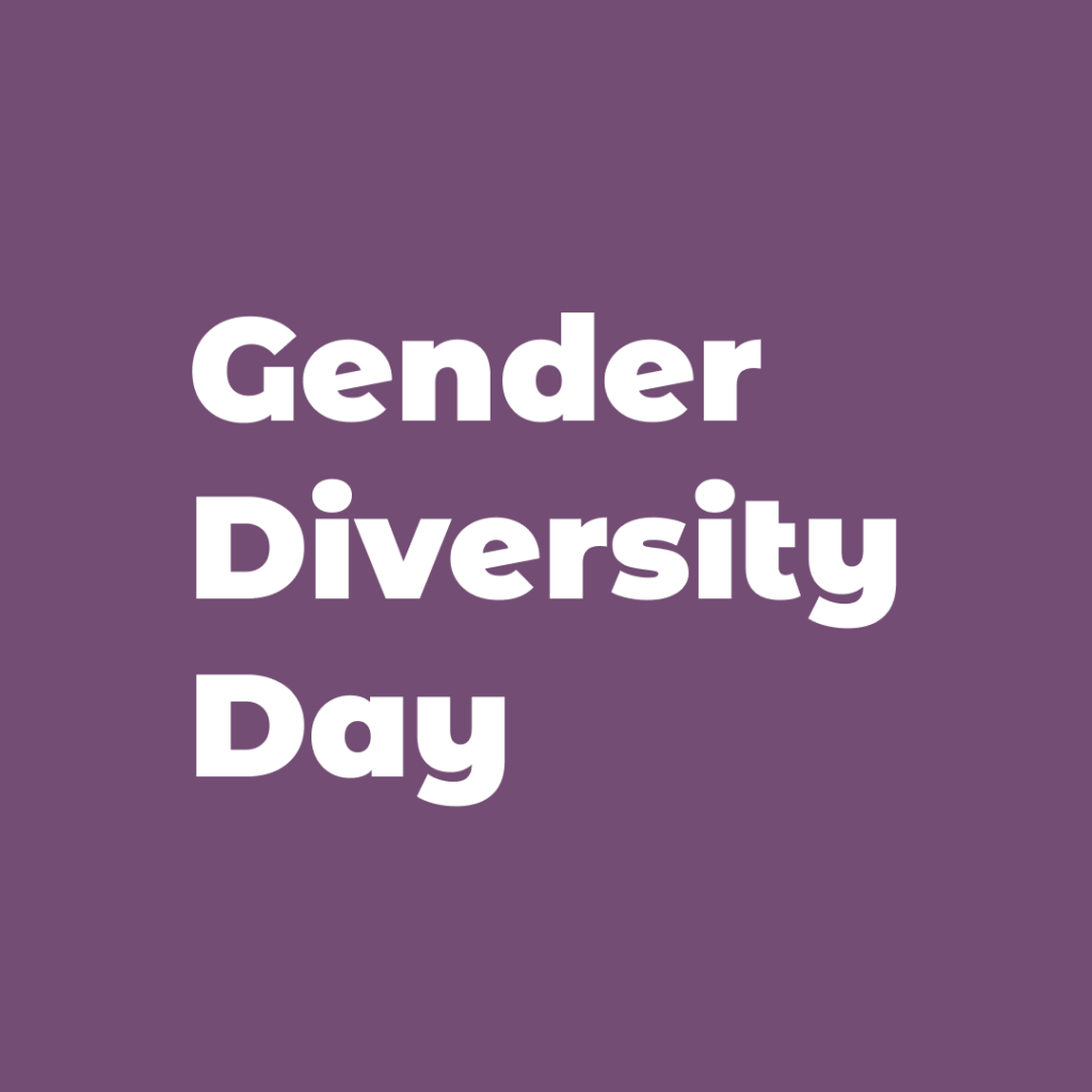 gender diversity day logo